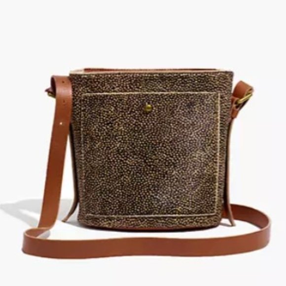 Madewell Brown and Tan Crossbody Bag - Picture 1 of 8